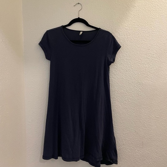Z Supply Dresses Z Supply T Shirt Dress Navy Sz Xs Poshmark